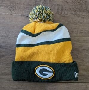 Green Bay Packers Men's Pom Beanie